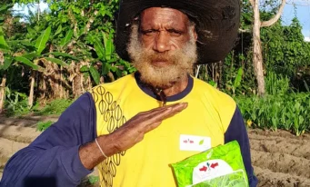 Kaka Nius Tabuni, an Inspirational Farmer from Dukwia, Keerom