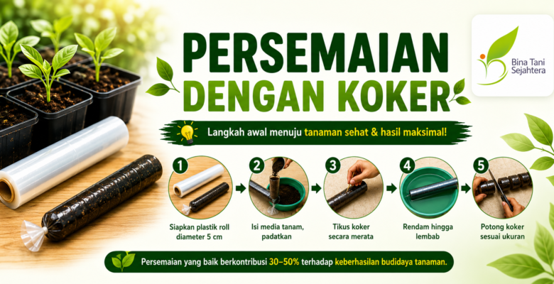 Seedling Nursery (Plastic Roll Method)